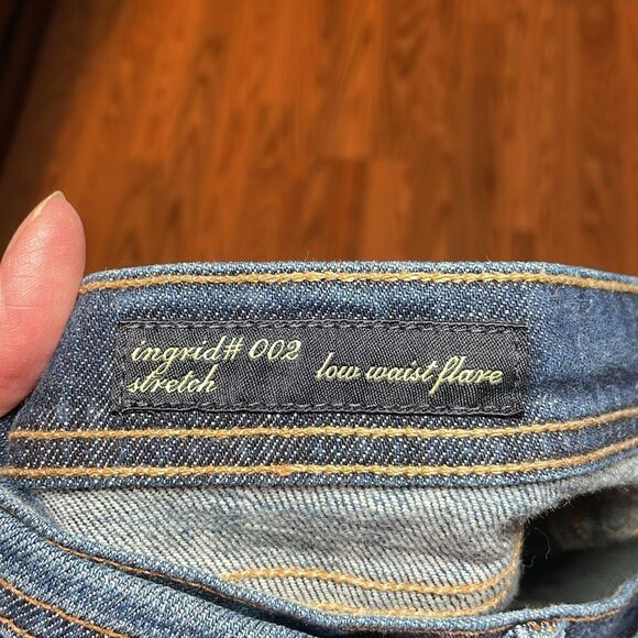 Citizens of Humanity by Jerome Dahan Ingrid #002, low waist flare Blue Jeans, 29 - Picture 10 of 16